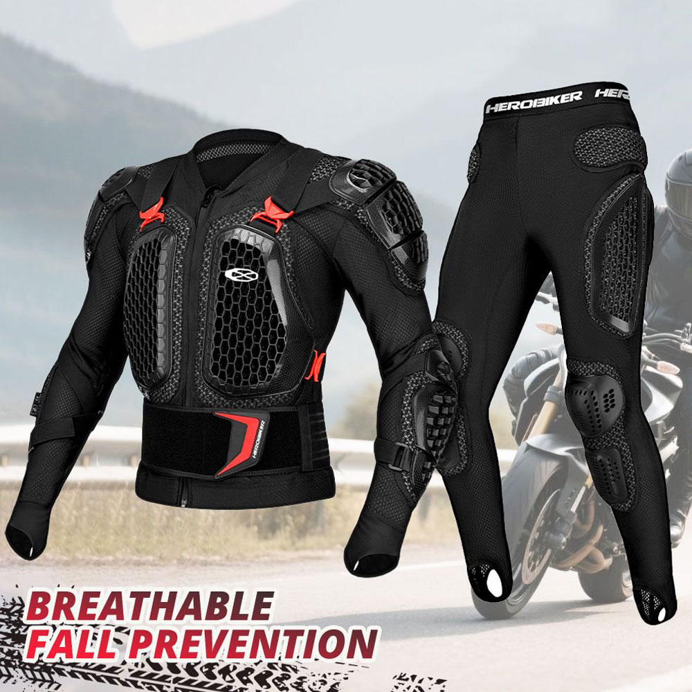 Motorcycle Gear For Summer - ฤดูร้อนรถจักรยานยนต์เกราะการรับรอง CE วิบากขี่เกียร์ป้องกันรถมอเตอร์ไซด์ป้องกันเกราะป้องกันป้องกันการล่มสลาย