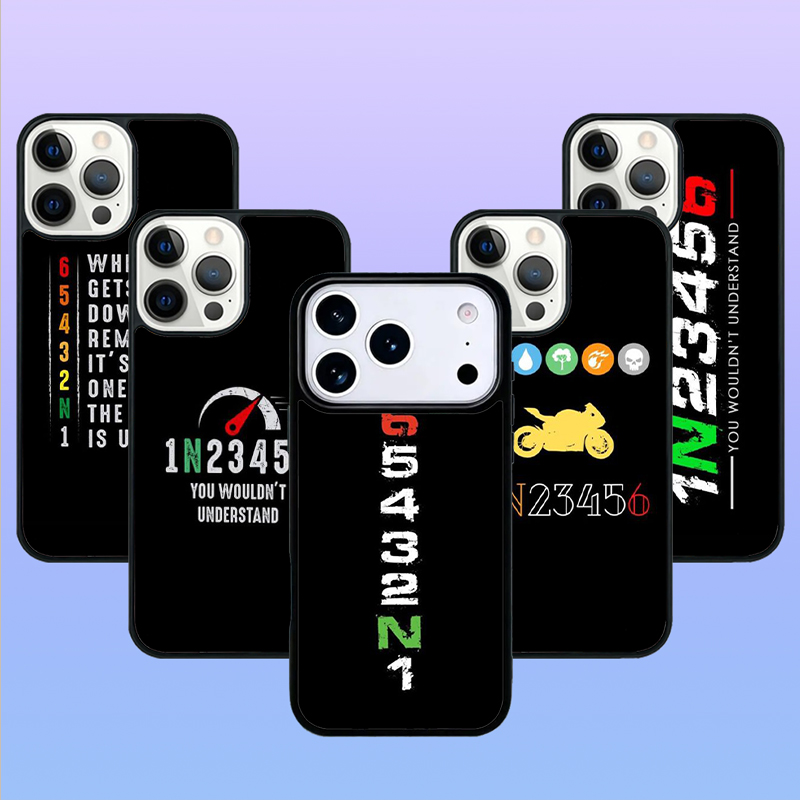 Motorcycle Gear Quotes - เคสโทรศัพท์ลายเกียร์มอเตอร์ไซค์ สำหรับ iPhone 17 16 15