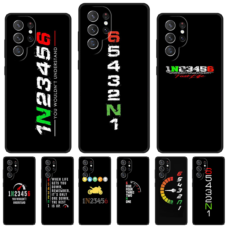 Motorcycle Gear Quotes - เคสโทรศัพท์ลายมอเตอร์ไซค์ สำหรับ Samsung Galaxy S24 S25