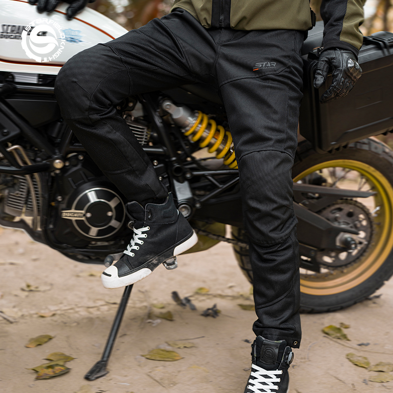 Star Field Knight กางเกงขี่มอเ - Motorcycle Gear For Summer บทวิจารณ์และราคา