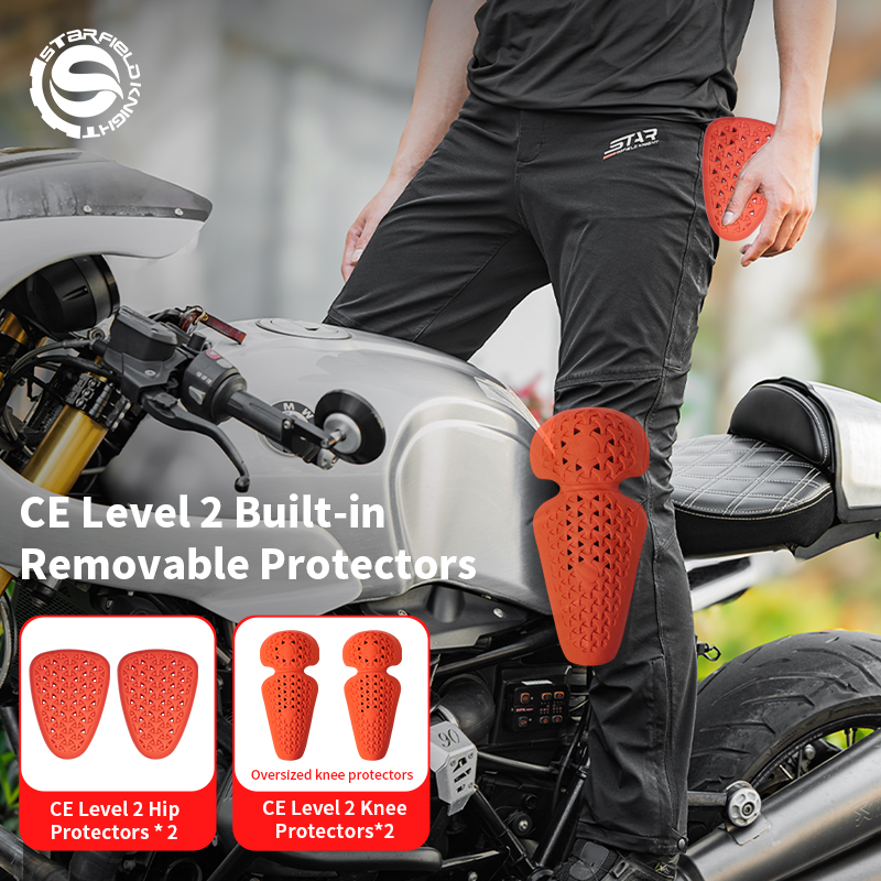 กางเกงขี่มอเตอร์ไซค์คุณภาพสูง  - Motorcycle Gear For Summer บทวิจารณ์และราคา