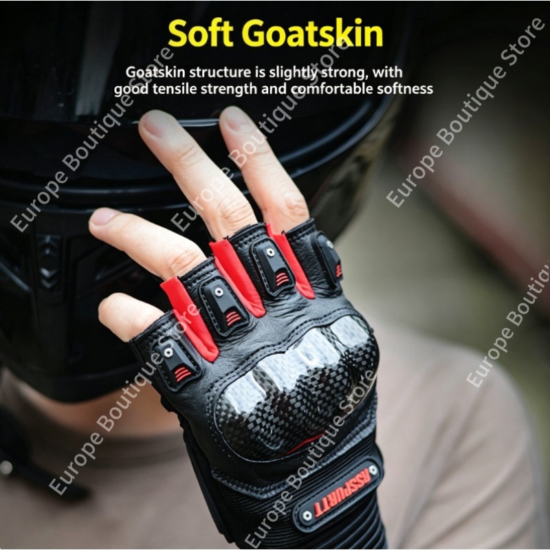 ถุงมือมอเตอร์ไซค์แบบเปิดนิ้วคร - Motorcycle Gear For Summer บทวิจารณ์และราคา