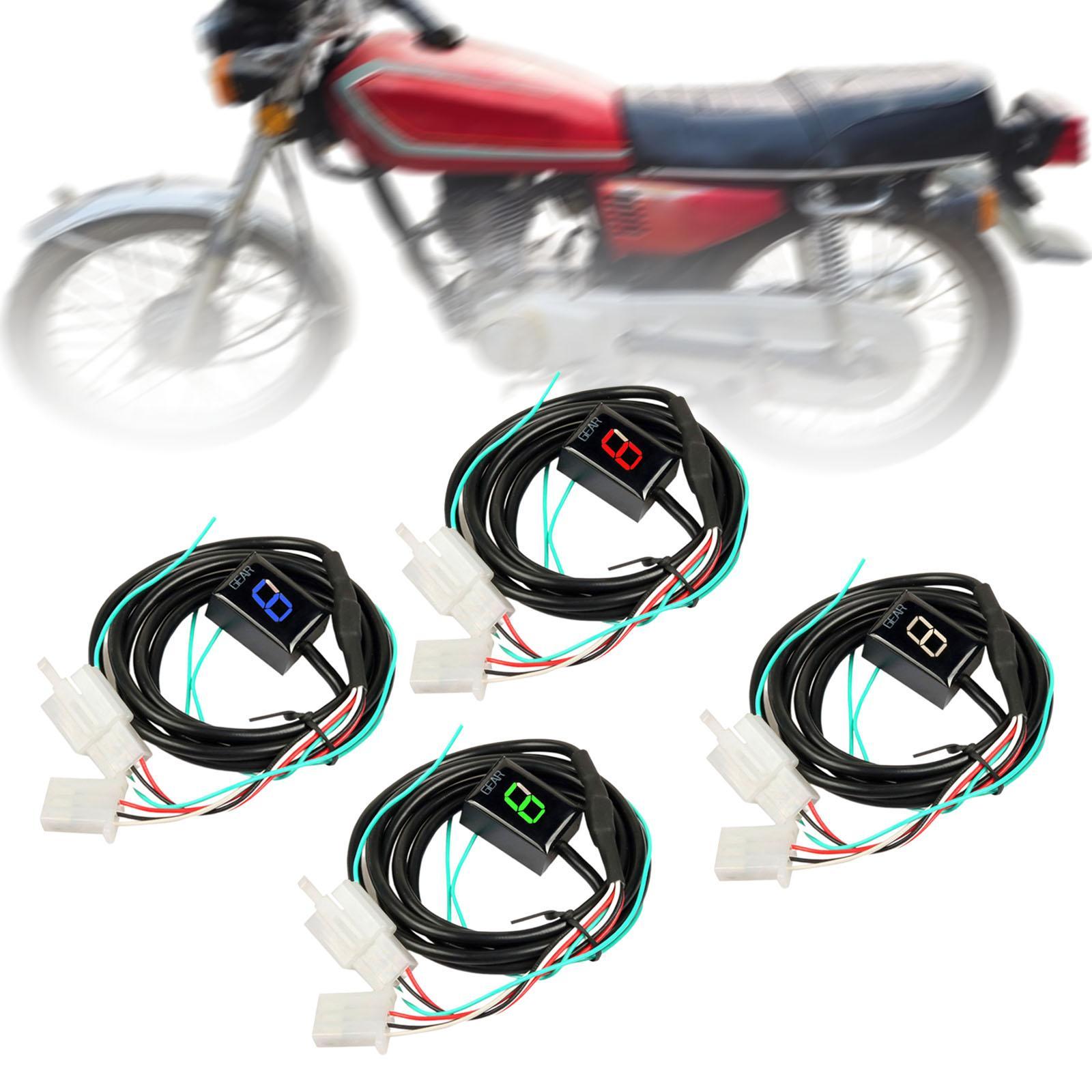 ตัวบ่งชี้เกียร์รถจักรยานยนต์ ก - Motorcycle Gear Indicator Install บทวิจารณ์และราคา