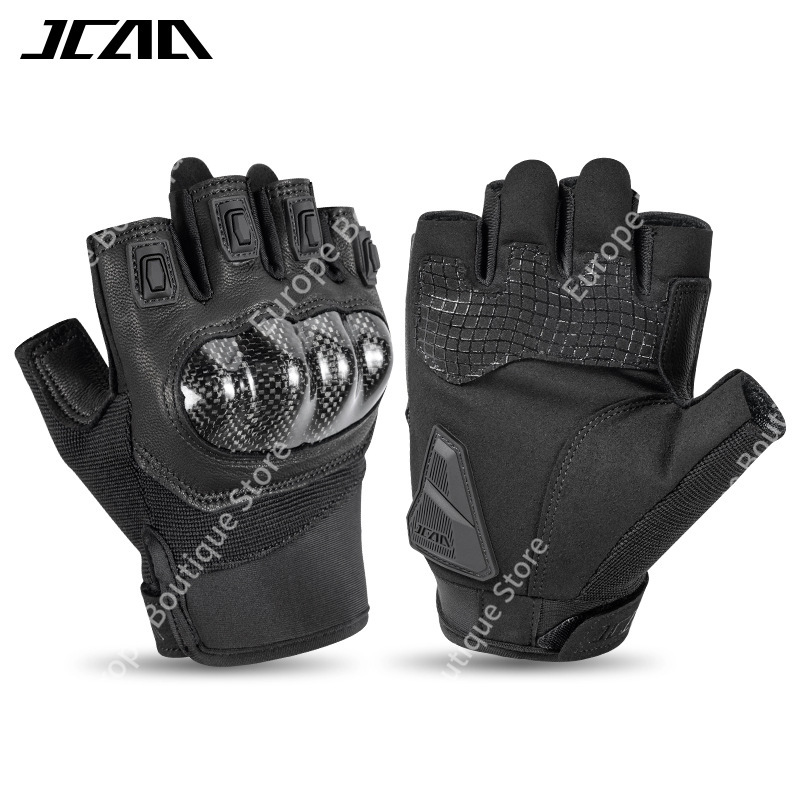 ถุงมือมอเตอร์ไซค์แบบครึ่งนิ้วห - Motorcycle Gear For Summer บทวิจารณ์และราคา