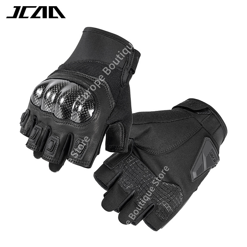 ถุงมือมอเตอร์ไซค์แบบครึ่งนิ้วห - Motorcycle Gear For Summer บทวิจารณ์และราคา