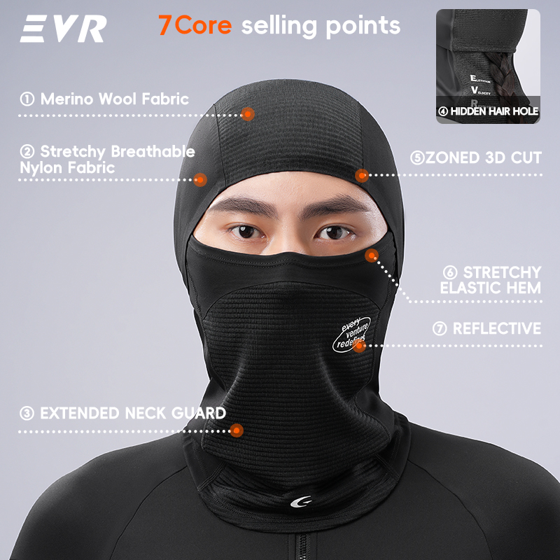 หน้ากากกันลมกันหนาว EVR สำหรับ - Motorcycle Gear Cycle บทวิจารณ์และราคา